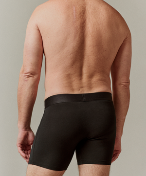 Style:Boxer Brief, Color: Black